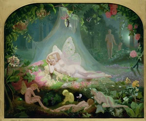 Dort schläft Titania, 1872